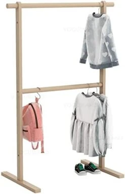VOGUSLAND Dress Up Rack, Child Garment Rack, Kids Clothing Rack For Small Space (37.5" W X 17.5" D X 38.5" H) 15 VOGUSLAND Dress Up Rack, Child Garment Rack, Kids Clothing Rack For Small Space (37.5" W X 17.5" D X 38.5" H) -Songmics Furniture Shop 41PamXy8r2L. AC