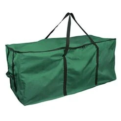 MelonBoat Christmas Tree Storage Bag For 5'-9' Extra Large Artificial Trees, Waterproof Oxford Cloth Green