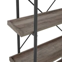 Walker Edison Urban Metal 5-Shelf Bookcase, 68" H, Gray Wash 5 Walker Edison Urban Metal 5-Shelf Bookcase, 68" H, Gray Wash -Songmics Furniture Shop 41Q0JywK4IL