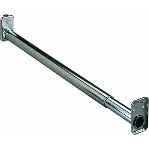 KNAPE & VOGT MFG CO KV2ZC60 60-96IN. ZINC CLOSET ROD 1 KNAPE & VOGT MFG CO KV2ZC60 60-96IN. ZINC CLOSET ROD