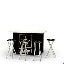 Best Of Times 2002W1341 US Marines Portable Bar & Matching Bar Stools, One Size, Red 29 Best Of Times 2002W1341 US Marines Portable Bar & Matching Bar Stools, One Size, Red -Songmics Furniture Shop 41QaSaj3L2L. AC