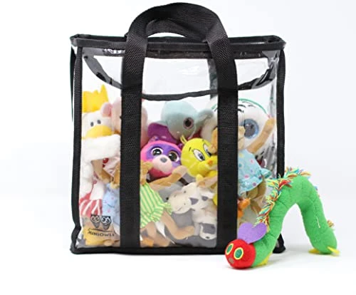 MiniOwls Bin And Chest Organizing Bags - Waterproof Clear Plastic Travelling Pouch. Storage For Toys, Kids Books, Balls, Blocks And Games (12x12 Set Of 3) 5 MiniOwls Bin And Chest Organizing Bags - Waterproof Clear Plastic Travelling Pouch. Storage For Toys, Kids Books, Balls, Blocks And Games (12x12 Set Of 3) - Image 5