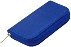 QuyWin Portable Storage Supplies Home Dedicated Storage 22 Slots Micro SD Memory Card Storage Zipper Pouch Case Protector Holder Wallet For Home Grey -Songmics Furniture Shop 41QomucryAL. AC