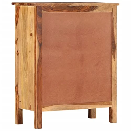 BDBHAVB Hutch For Kitchen Storage, Storage Cabinet, Sideboard, Strong And Sturdy Suitable For Kitchen, Dining Room, Living Room 25.6"x11.8"x31.5" Solid Sheesham Wood 3 BDBHAVB Hutch For Kitchen Storage, Storage Cabinet, Sideboard, Strong And Sturdy Suitable For Kitchen, Dining Room, Living Room 25.6"x11.8"x31.5" Solid Sheesham Wood - Image 3