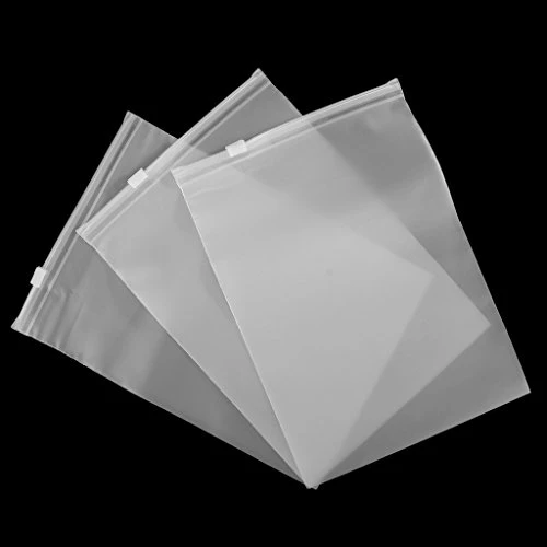 10 Pieces Frosted Thick Reclosable Zipper Poly Bag Storage Packaging Bag For Gift Clothes Shoes Jewelry - 14x20 3 10 Pieces Frosted Thick Reclosable Zipper Poly Bag Storage Packaging Bag For Gift Clothes Shoes Jewelry - 14x20 - Image 3