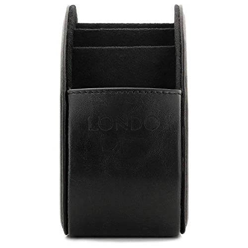 Londo Remote Control Holder With 5 Pockets - Store DVD, Blu-Ray, TV, Roku Or Apple TV Remotes - PU Leather With Suede Lining - Slim, Compact Living Or Bedroom Storage 3 Londo Remote Control Holder With 5 Pockets - Store DVD, Blu-Ray, TV, Roku Or Apple TV Remotes - PU Leather With Suede Lining - Slim, Compact Living Or Bedroom Storage - Image 3