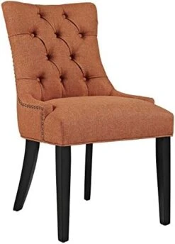 Modway Regent Modern Elegant Button-Tufted Upholstered Fabric With Nailhead Trim, Dining Side Chair, Beige -Songmics Furniture Shop 41RsCp8jNxL. AC