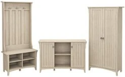 Bush Furniture Salinas Entryway Storage Set With Hall Tree, Shoe Bench And Accent Cabinets In Cape Cod Gray 15 Bush Furniture Salinas Entryway Storage Set With Hall Tree, Shoe Bench And Accent Cabinets In Cape Cod Gray -Songmics Furniture Shop 41RyPlnIZL. AC