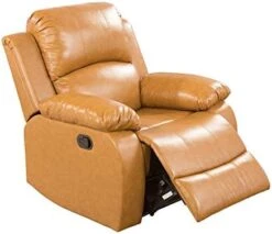 A Ainehome Sectional Recliner Sofa Set Bonded Leather 3 PCS Motion Sofa Loveseat Recliner Couch Manual Reclining Chair With Drop Down Table & Central Console For Living Room (Ginger,3 Piece Set) 24 A Ainehome Sectional Recliner Sofa Set Bonded Leather 3 PCS Motion Sofa Loveseat Recliner Couch Manual Reclining Chair With Drop Down Table & Central Console For Living Room (Ginger,3 Piece Set) -Songmics Furniture Shop 41SEjq5TtZL. AC