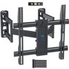 Corner TV Wall Mount Bracket Tilts, Swivels, Extends, Full Motion Articulating TV Mount For 26-60 Inch LED, LCD Flat Curved Screen TVs, Holds Up To 99 Lbs, VESA 400x400, Heavy Duty TV Bracket PSCMF1