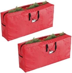 Elf Stor Bag For Christmas Tree Storage, (2) Large Bags - Green -Songmics Furniture Shop 41SItSSVk2L. AC