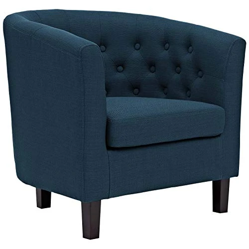 Modway Prospect Upholstered Fabric Living Room, Loveseat And Two Armchairs Set, Azure 3 Modway Prospect Upholstered Fabric Living Room, Loveseat And Two Armchairs Set, Azure - Image 3