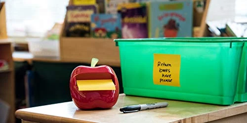 Post-it Pop-up Notes Dispenser, Apple-Shaped Dispenser And Post-it Super Sticky Pop-up Notes, 3x3 In, 1 Pad/Pack (APL-330) 4 Post-it Pop-up Notes Dispenser, Apple-Shaped Dispenser And Post-it Super Sticky Pop-up Notes, 3x3 In, 1 Pad/Pack (APL-330) - Image 4