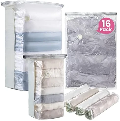 TAILINK 6 Pack Vacuum Storage Bags Space Saver Cube Vacuum Sealer Bags Large (3 Medium, 3 Large) Save 80% Space Vacuum Bags For Comforters Blanket Clothes Bedding Space Bags Vacuum Storage Bags 8 TAILINK 6 Pack Vacuum Storage Bags Space Saver Cube Vacuum Sealer Bags Large (3 Medium, 3 Large) Save 80% Space Vacuum Bags For Comforters Blanket Clothes Bedding Space Bags Vacuum Storage Bags - Image 8