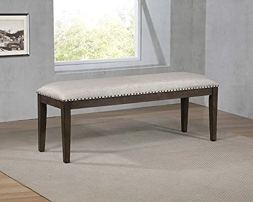 Sunset Trading Cali Bench, Gray Brown 1 Sunset Trading Cali Bench, Gray Brown