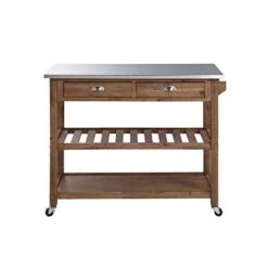 Boraam Sonoma Kitchen Cart, Barnwood Wire-Brush -Songmics Furniture Shop 41SlsjfpYZL