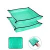 BIUWING 2PCS 39.4" X 39.4" Plant Repotting Mat Waterproof Transplanting Mat Indoor Succulent Potting Mat Portable Gardening Soil Changing And Watering Mat Square And Foldable Garden Mat