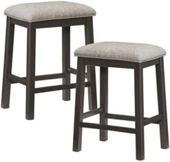 Lexicon Orme Counter Height Stool (Set Of 2), Gray -Songmics Furniture Shop 41THqPz IgL. AC