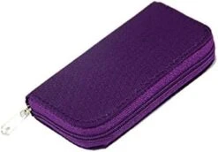 QuyWin Portable Storage Supplies Home Dedicated Storage 22 Slots Micro SD Memory Card Storage Zipper Pouch Case Protector Holder Wallet For Home Grey -Songmics Furniture Shop 41TKmAmyfuL. AC