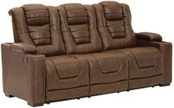 Signature Design By Ashley Owner's Box Faux Leather Power Reclining Sofa With Adjustable Headrest, Brown 17 Signature Design By Ashley Owner's Box Faux Leather Power Reclining Sofa With Adjustable Headrest, Brown -Songmics Furniture Shop 41TMAofWumL. AC