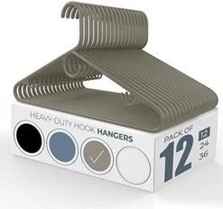Neaties Heavy Duty Plastic Hangers Bulk Strap Hooks (12 To 72 Pack Available Or Hangers 36 Pack) Strong Clothes Hangers Bulk | Coat Hangers Plastic, Hangers Heavy Duty, Plastic Hanger (White 36 Pack) 26 Neaties Heavy Duty Plastic Hangers Bulk Strap Hooks (12 To 72 Pack Available Or Hangers 36 Pack) Strong Clothes Hangers Bulk | Coat Hangers Plastic, Hangers Heavy Duty, Plastic Hanger (White 36 Pack) -Songmics Furniture Shop 41Tx6f9stGL. AC