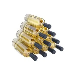 Metaltex Bottle Holder 10pcs, White, 11x32x3 Cm -Songmics Furniture Shop 41U4A92ONGL