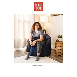 Big Joe Milano Bean Bag Chair, Navy Smartmax, 2.5ft -Songmics Furniture Shop 41U4Lks5YsS