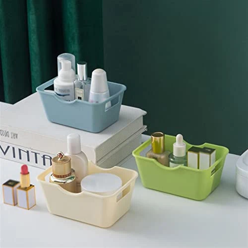 AMAYYAsnh Under Bed Storage Portable Storage Basket Desktop Sundries Storage Box (Color : 4) 3 AMAYYAsnh Under Bed Storage Portable Storage Basket Desktop Sundries Storage Box (Color : 4) - Image 3