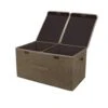 TEmkin Storage Box Collapsible Linen Fabric Clothing Basket Bins Toy Box Organizer Storage Box Organizer Storage Organizer