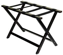 Casual Home Heavy Duty 30" Extra-Wide Luggage Rack, Solid Wood