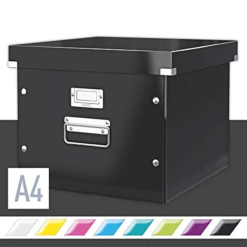 Leitz Suspension File Box, A4, Click And Store Range 60460095 - Black 2 Leitz Suspension File Box, A4, Click And Store Range 60460095 - Black - Image 2