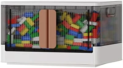 Sineda 4 Pack Storage Bins With Lids - 19 Gallon Collapsible Storage Bins With Wheels And Door, Stackable Storage Bins For Clothing, Blankets, Books, Bedding And Toys.(19 Gal-4Pack, Green) 10 Sineda 4 Pack Storage Bins With Lids - 19 Gallon Collapsible Storage Bins With Wheels And Door, Stackable Storage Bins For Clothing, Blankets, Books, Bedding And Toys.(19 Gal-4Pack, Green) - Image 10