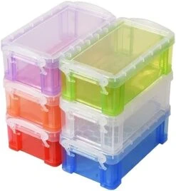 2Pack Small Plastic Clear Storage Box Containers With Lids, Small Bins (11.5x3.6x2.8 In)- Reusable&Stackable Craft Box, Small Items Accessories Storage Organizer For Toy Bricks,Mini Figure,Makeup Tool 23 2Pack Small Plastic Clear Storage Box Containers With Lids, Small Bins (11.5x3.6x2.8 In)- Reusable&Stackable Craft Box, Small Items Accessories Storage Organizer For Toy Bricks,Mini Figure,Makeup Tool -Songmics Furniture Shop 41Udthcv6rL. AC 1