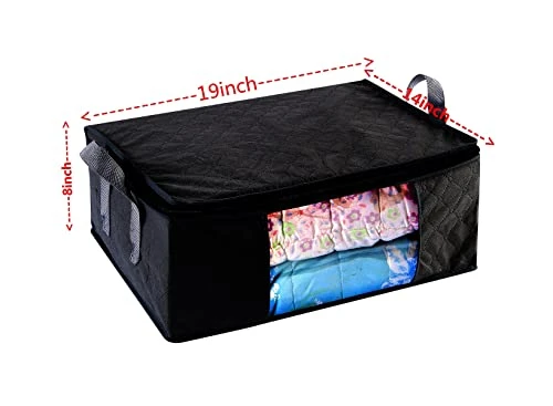 ABO Gear Storage Bags G01B, Dark Black, 3 Count 2 ABO Gear Storage Bags G01B, Dark Black, 3 Count - Image 2