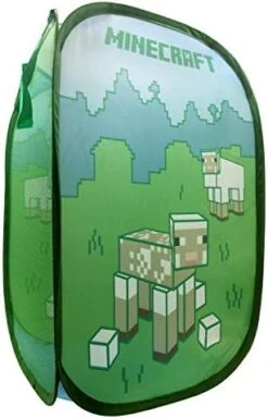 Jay Franco Minecraft Creeper Pop Up Hamper - Mesh Laundry Basket/Bag With Durable Handles, 22" X 14" 25 Jay Franco Minecraft Creeper Pop Up Hamper - Mesh Laundry Basket/Bag With Durable Handles, 22" X 14" -Songmics Furniture Shop 41Urz0Q4CkL. AC