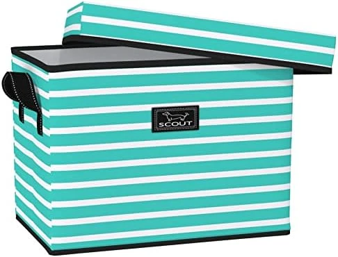 SCOUT Rump Roost MED - Medium Lidded Storage Bin With Handles, Collapsible, Stackable, Doubles As Seat Or Table, Holds 80 Lbs 9 SCOUT Rump Roost MED - Medium Lidded Storage Bin With Handles, Collapsible, Stackable, Doubles As Seat Or Table, Holds 80 Lbs - Image 9