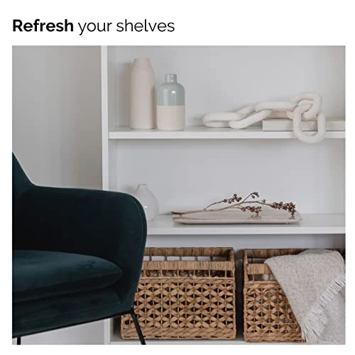 Peakoly Wood Chain Link Decor - Rustic White Washed Decorative Chain, Coffee Table Decor, Book Shelf Decor Accents, Made From Pine Wood, Bookshelf Decor,Boho, Country Or Modern Home Décor For Shelves 1 Peakoly Wood Chain Link Decor - Rustic White Washed Decorative Chain, Coffee Table Decor, Book Shelf Decor Accents, Made From Pine Wood, Bookshelf Decor,Boho, Country Or Modern Home Décor For Shelves