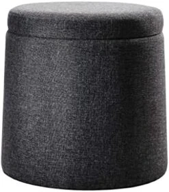 Seville Classics Cushioned Fabric Ottoman Hidden Storage Chest Footrest Chair, Padded Seat For Bedroom, Dorm, Loft, Living Room, Entryway, Hallway, Midnight Blue, 31.5" Bench 22 Seville Classics Cushioned Fabric Ottoman Hidden Storage Chest Footrest Chair, Padded Seat For Bedroom, Dorm, Loft, Living Room, Entryway, Hallway, Midnight Blue, 31.5" Bench -Songmics Furniture Shop 41VFXJLrIJL. AC