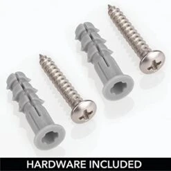 MDesign Modern Metal Wire Wall Mount Towel Rack Holder And Organizer With Storage Shelf - For Bathroom Towels, Washcloths, Hand Towels - Decorative Curved Design - Satin 15 MDesign Modern Metal Wire Wall Mount Towel Rack Holder And Organizer With Storage Shelf - For Bathroom Towels, Washcloths, Hand Towels - Decorative Curved Design - Satin -Songmics Furniture Shop 41VaCvT2ffL