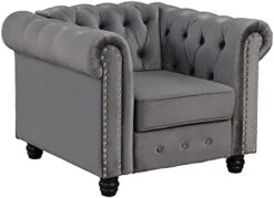 Morden Fort Couches For Living Room, Sofas For Living Room Furniture Sets, Loveseat And Sofa 2 Pieces, Fabric, Velvet Beige -Songmics Furniture Shop 41VeQvRDquL. AC