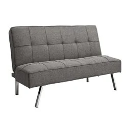 Convertible Folding Sofa Bed, Modern Futon Upholstered Couch Backrest, 3 Angles Adjustable Back For Compact Living Spaces,Apartments Office Dorms 10 Convertible Folding Sofa Bed, Modern Futon Upholstered Couch Backrest, 3 Angles Adjustable Back For Compact Living Spaces,Apartments Office Dorms -Songmics Furniture Shop 41VfQWiMgQL