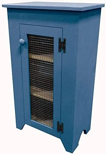 Sawdust City Kitchen Jelly Cupboard With Screen Door (Solid Sage) 12 Sawdust City Kitchen Jelly Cupboard With Screen Door (Solid Sage) - Image 12