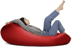 Jaxx Nimbus Spandex Bean Bag Chair For Adults-Furniture For Rec, Family Rooms And More, Large, Navy 17 Jaxx Nimbus Spandex Bean Bag Chair For Adults-Furniture For Rec, Family Rooms And More, Large, Navy -Songmics Furniture Shop 41WUNrtpInS. AC