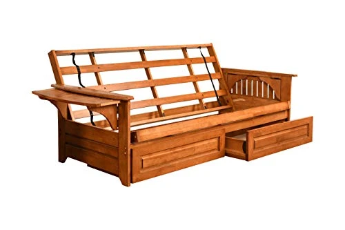 Kodiak Furniture Phoenix Full Futon Storage Drawers, Frame Only/No Mattress 2 Kodiak Furniture Phoenix Full Futon Storage Drawers, Frame Only/No Mattress - Image 2