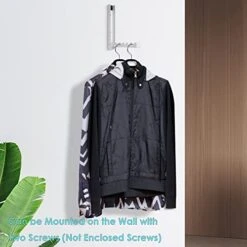 VIAV Over The Door Hooks Hanger,Foldable Over Door Drying Laundry Rack Hooks For Hanging Clothes With 6 Groves Over Door Towel Racks For Clothes,Coat, Behind Back Bathroom, Bag And Robe 2 PCS (White) 13 VIAV Over The Door Hooks Hanger,Foldable Over Door Drying Laundry Rack Hooks For Hanging Clothes With 6 Groves Over Door Towel Racks For Clothes,Coat, Behind Back Bathroom, Bag And Robe 2 PCS (White) -Songmics Furniture Shop 41XpaOrCgdL