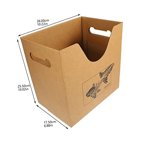 Operitacx 5pcs Box Filing Box Decorative Stash Box Book Storage Box Toy Organizer Bins Paper Sundries Box Magazine Storage Box Wood Magazine Box Sundries Organizing Box Book Kraft Box Desk 3 Operitacx 5pcs Box Filing Box Decorative Stash Box Book Storage Box Toy Organizer Bins Paper Sundries Box Magazine Storage Box Wood Magazine Box Sundries Organizing Box Book Kraft Box Desk - Image 3