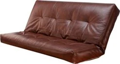 Leather 6000 Series Futon Mattresses Vertical Innerspring Full Size (Saddle)