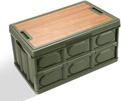 RASHIV Outdoor Folding Box Storage Box Storage Box Outdoor Camping Camping Storage Box Folding Box Finishing Box Home Storage (Green) 13 RASHIV Outdoor Folding Box Storage Box Storage Box Outdoor Camping Camping Storage Box Folding Box Finishing Box Home Storage (Green) -Songmics Furniture Shop 41YYfiztCL. AC