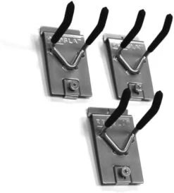 Proslat 13010 Double 8-Inch Locking Hooks Designed For Proslat PVC Slatwall, 3-Pack -Songmics Furniture Shop 41YyVLQ5ibL. AC