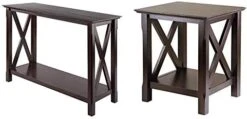 Winsome 40445 Wood Xola Occasional Table, Cappuccino Product In Inches (L X W X H): 45.0 X 15.98 X 30.0 -Songmics Furniture Shop 41ZEfbqiuL. AC